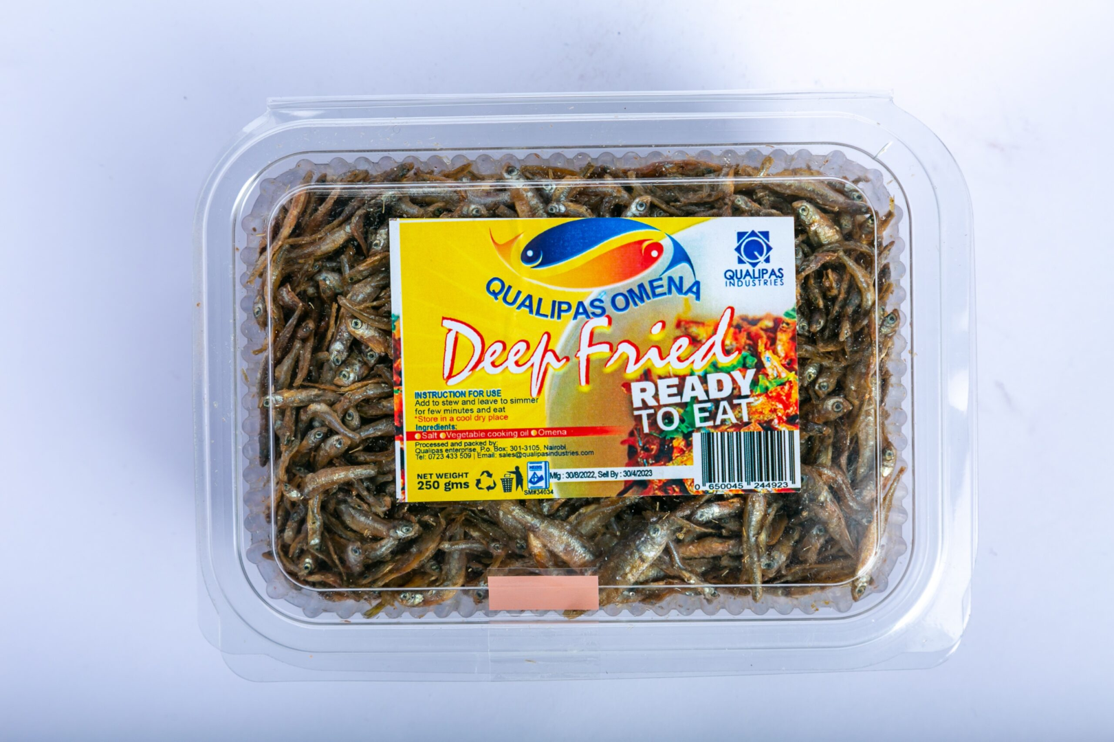QUALIPAS DEEP FRIED OMENA 250G